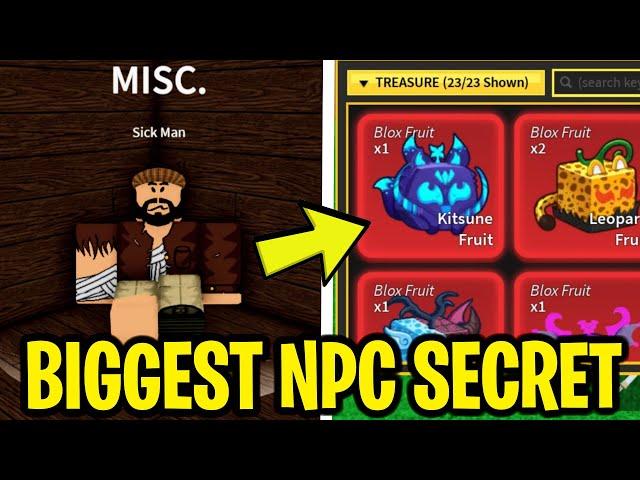 BIGGEST NPC SECRET REVEAL IN BLOX FRUITS!