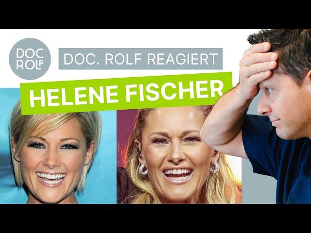 Greift HELENE FISCHER zur Hyaluron Spritze?? doc.rolf reagiert