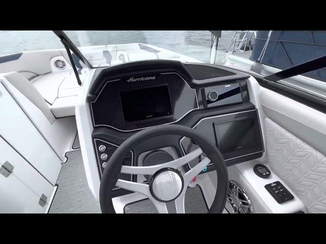 New Hurricane Sundeck 2600 OB from Hurricane Deck Boats