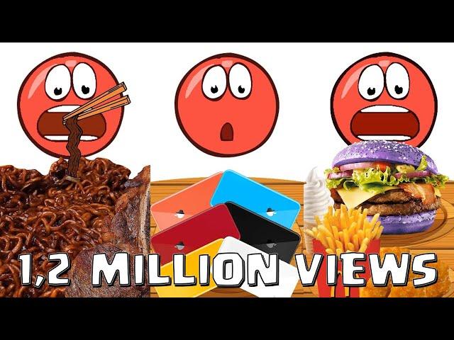 ASMR RED ВALL 4 MUKBANG ANIMATION | RED ВALL 4 COMPLETE EDITION