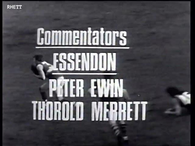 End credits to ABC's 1973 Footy Replay show.