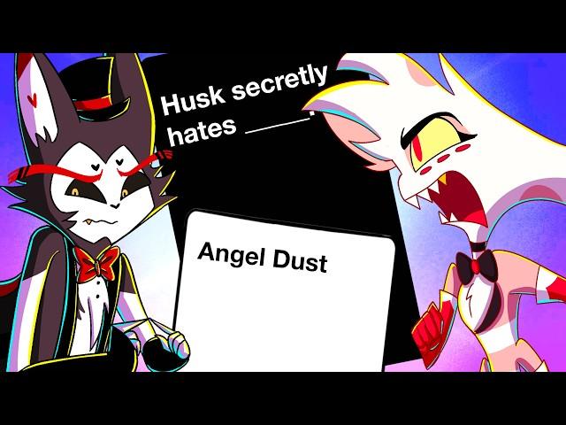 Husk FLIRTS with Angel Dust in Hazbin Hotel Cards Against Humanity