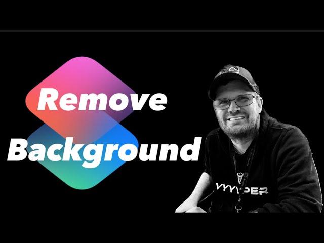 How To Remove The Background Of Any Picture Using Shortcuts