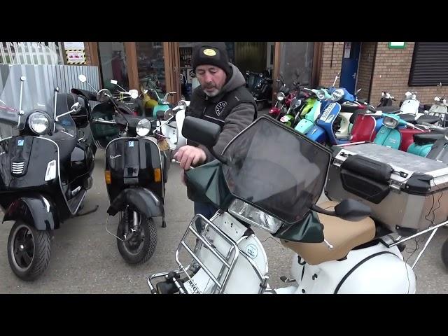 SLUK | London to Australia by Vespa PX; scooter prep