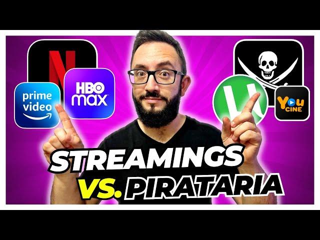 STREAMINGS VS PIRATARIA | Os Streamings Realmente Acabaram Com a Pirataria?