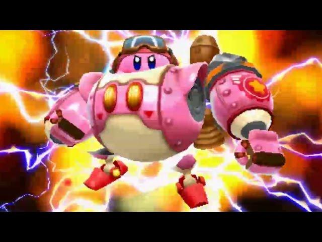 Kirby: Planet Robobot - 100% Walkthrough Part 1 - World 1: Patched Plains