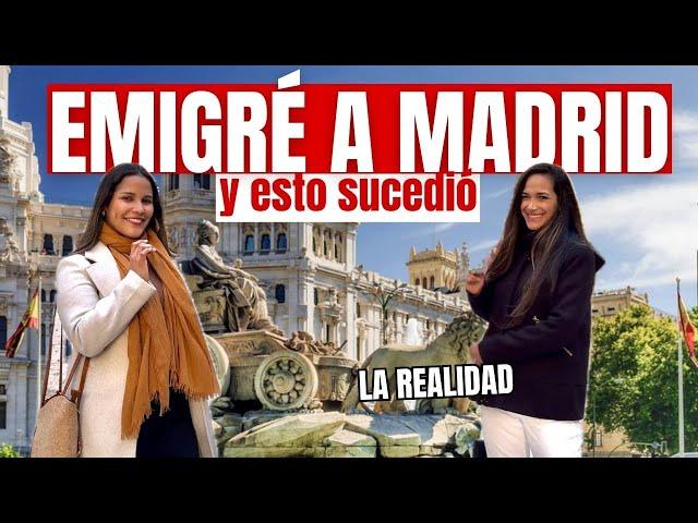 LA REALIDAD DE  EMIGRAR A MADRID -  ESPAÑA