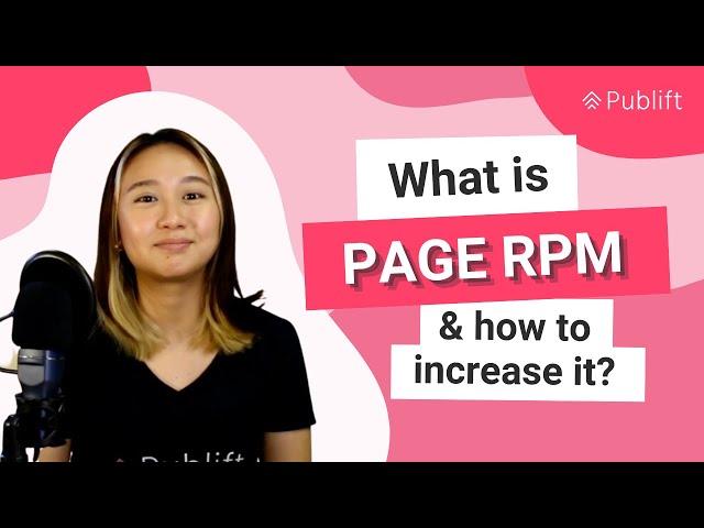 What is Page RPM? How to Increase Page RPM? | Publift