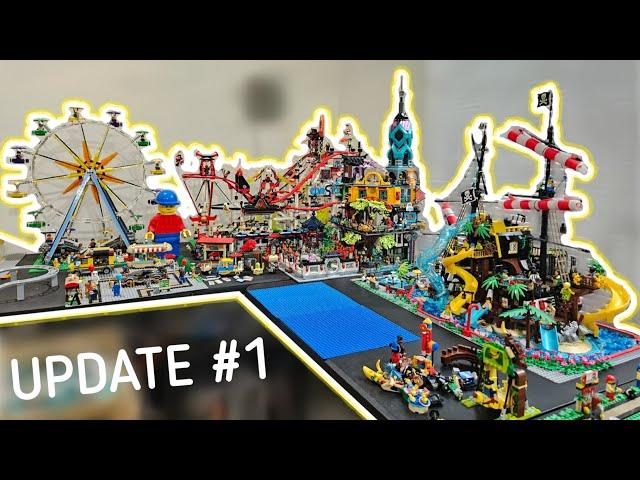 I'm Building a HUGE LEGO Amusement Park...