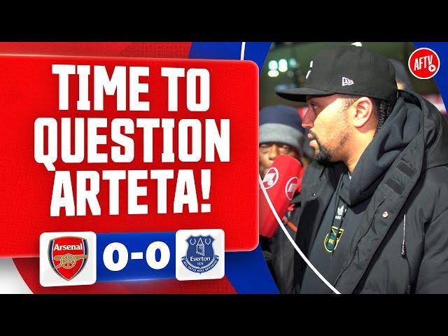 Time To Question Arteta! (Curtis) | Arsenal 0-0 Everton