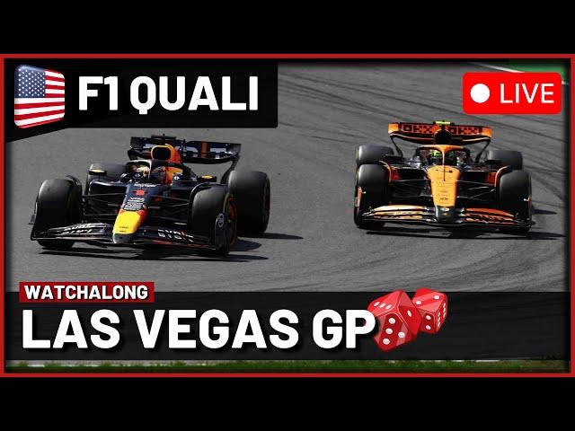 F1 Live - Las Vegas GP Qualifying Watchalong | Live timings and Commentary | Vegas GP