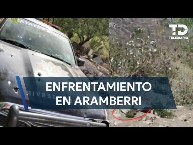 Ataque armado deja heridos a dos elementos de Fuerza Civil en Aramberri, NL