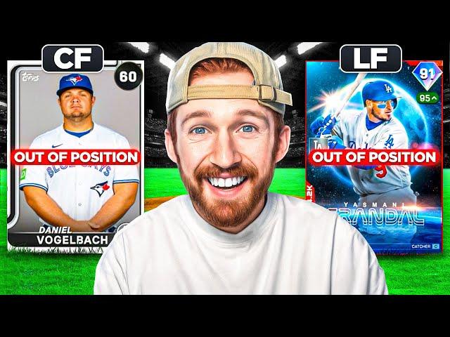 Using The Slowest Team Out Of Position In MLB 25
