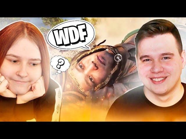 РЕАКЦИЯ НА ЛЮТЫЕ ПРИКОЛЫ В ИГРАХ - WDF