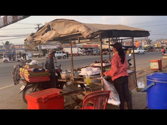 Roadside Cambodian Street Food