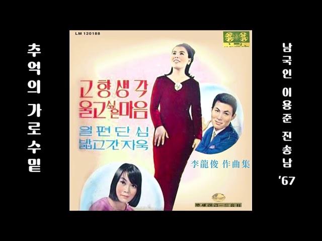 추억의 가로수밑 1967 진송남