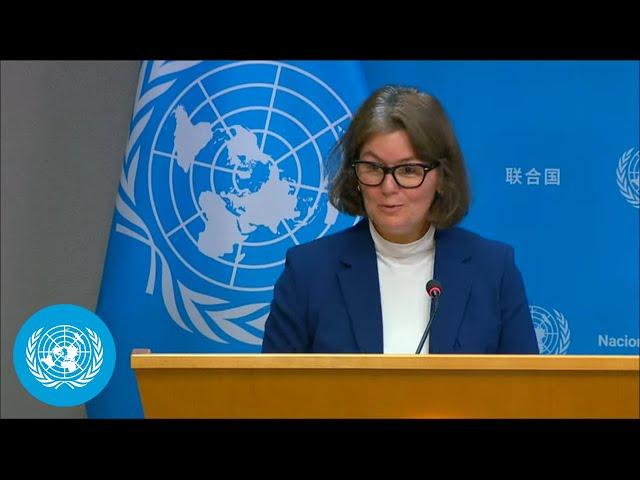 Occupied Palestinian Territory, Syria & other topics Daily Press Briefing | United Nations