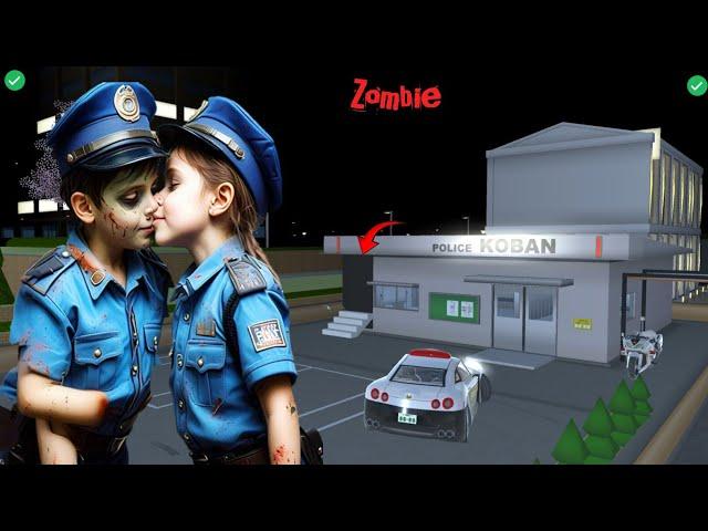 Baby Police Kisses ( Haunted )  | SAKURA School Simulator Horror Drama 