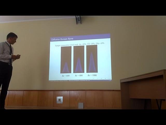 Numerical investigation of synthesis gas combustion via Ansys fluent