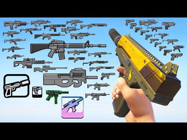 All Silenced Weapons and Sounds in GTA Games in 91 Seconds