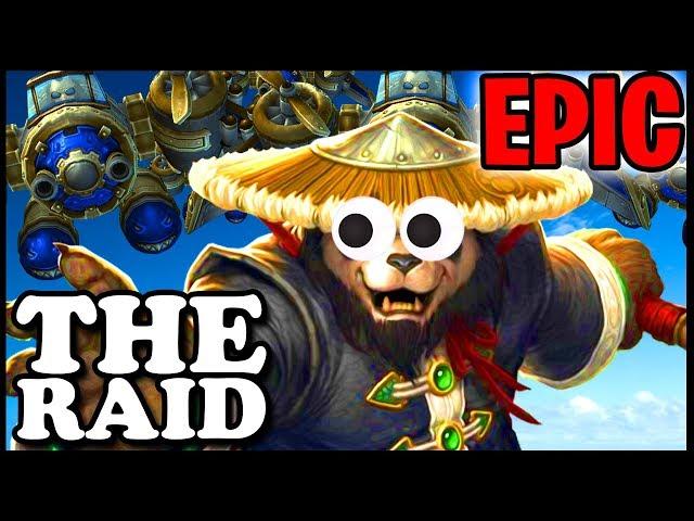 Grubby | "THE RAID" [EPIC] | Warcraft 3 | NE vs HU | Terenas Stand