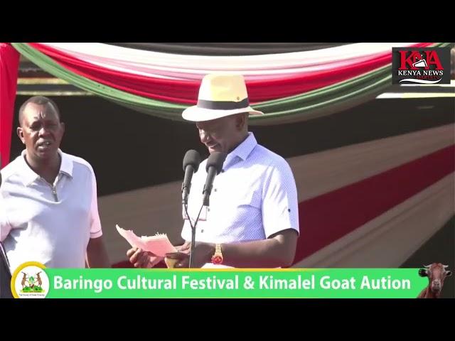 PRESIDENT RUTO AND HIS TROOPS SPLASH MILLIONS IN BARINGO AS THEY PURCHASE OVER 4000 GOATS!