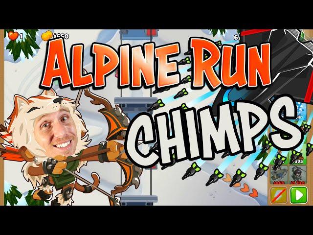 Alpine Run CHIMPS BTD6