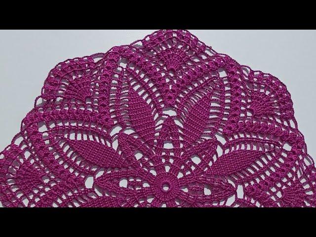 Салфетка крючком. #Очередная Салфетка.Первая часть. Крючок. Крючок для начинающих.