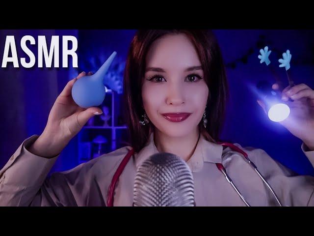 ASMR Игра СТРАННЫЙ ДОКТОР Strange Doctor  RP mouth sounds visual triggers