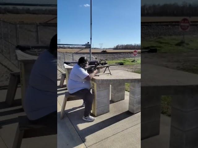 Barret .50 cal in slow motion