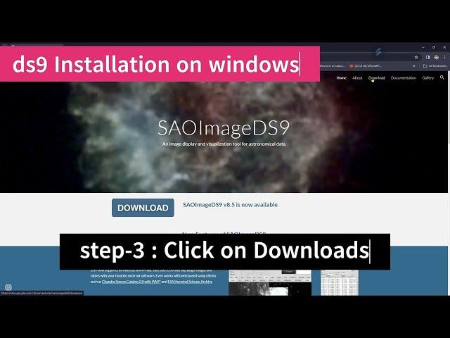 ds9:  Part 1 Tutorials  INSTALL ON WINDOWS & LINUZ| ASTRONIMICAL FITS IMAGE PROCESSING & ANALYSIS