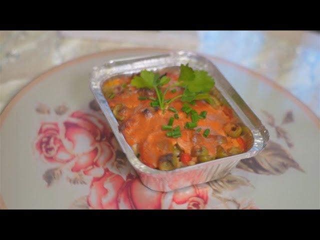 Простая кухня | «Курица в томатном соусе с оливками»