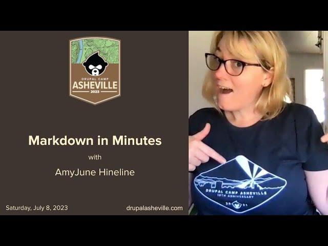 Markdown in minutes