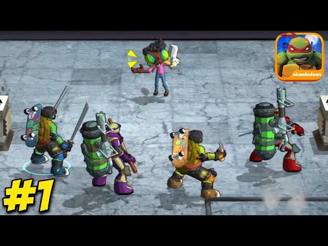 Teenage Mutant Ninja Turtles Portal Power Walkthrough Part 1 - New York