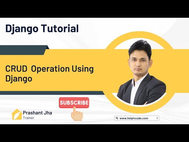 How To Delete Records In Django | CRUD | Part-3