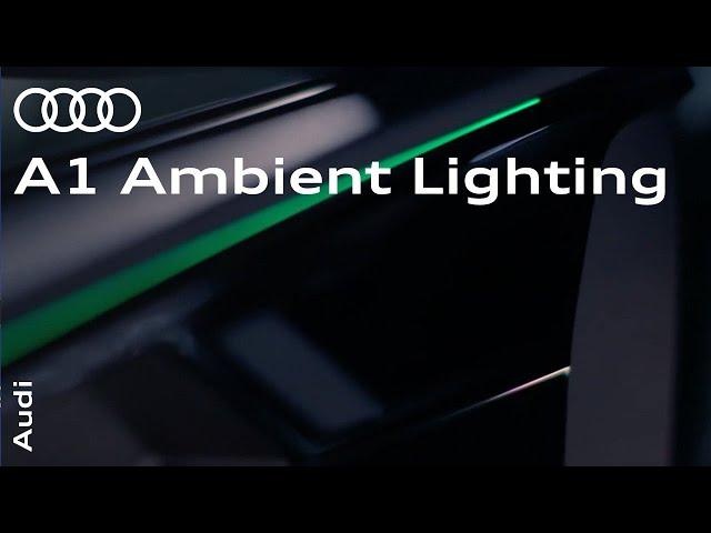 Audi A1 Ambient Lighting