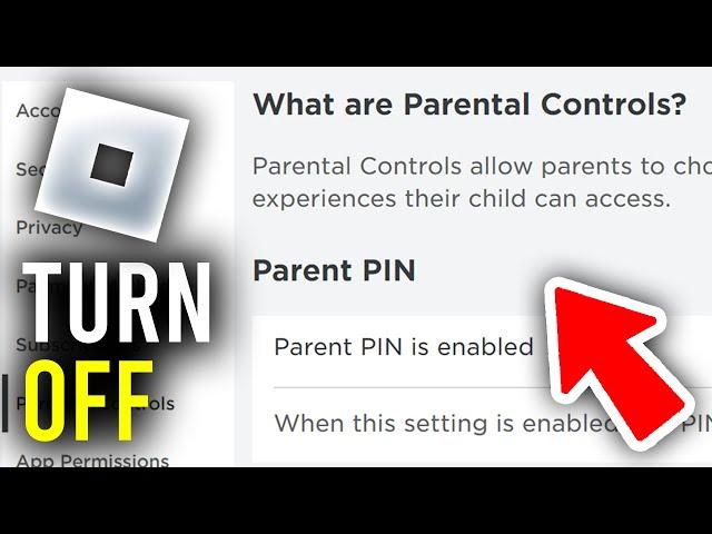 How To Turn Off Parental Controls In Roblox - Full Guide