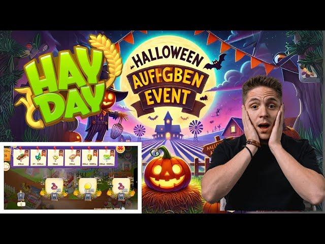  NEUES HALLOWEEN AUFGABENEVENT Hay Day