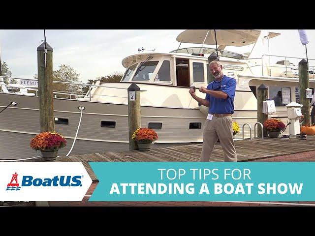 Attend a Boat Show Like a PRO! | BoatUS