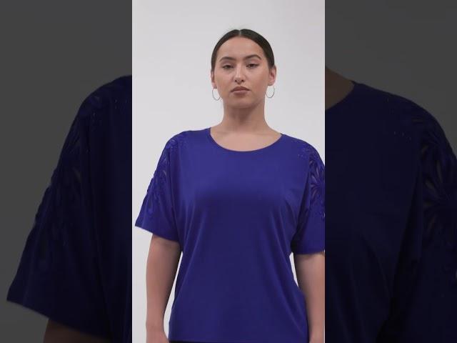 Women's clothing wholesale: blouses with stones - Kazee | Istanbul/Laleli