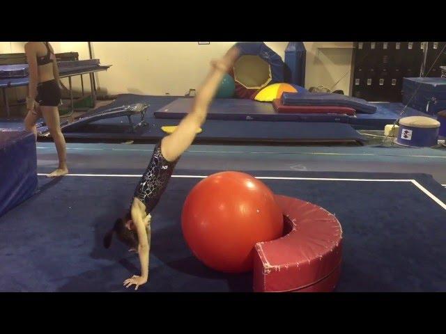 Cast to handstand drill