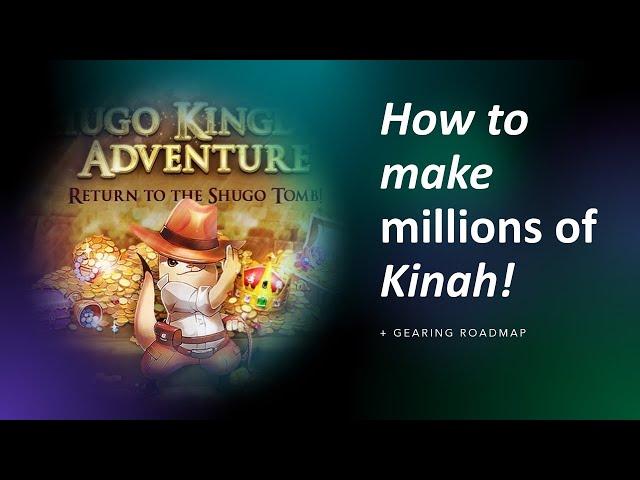 How to make more Kinah! (+ Gear Roadmap) [AION CLASSIC EU!]