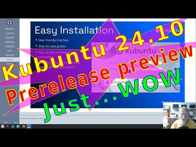 Kubuntu 24.10 Preview. Just WOW. Very impressive