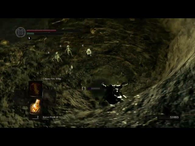 DARK SOULS Baby Skeleton fighting