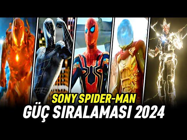 Marvel Spider-Man Evreni Güç Sıralaması 2024 | SONY Spiderman Universe En Güçlü 20 Karakter