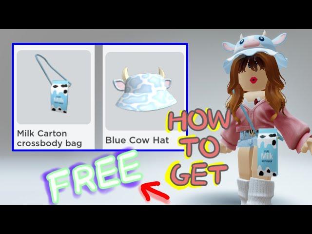 how to get the Milk Carton Crossbody bag | Roblox free items