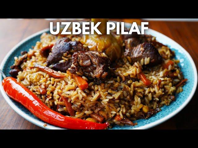 Uzbek Pilaf, Fragrant and Flavorful One Pot Rice with Lamb