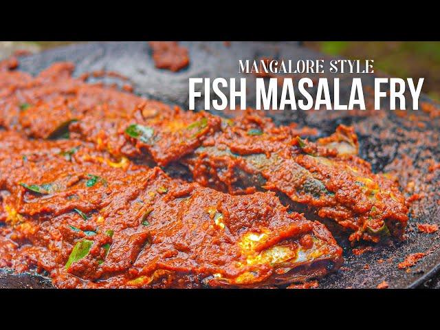 FISH MASALA FRY | Mangalore Restaurant Style | ಫಿಶ್ ಮಸಾಲಾ ಫ್ರೈ | ಮಂಗಳೂರು ಹೋಟೆಲ್ ಶೈಲಿ |Uchils kitchen