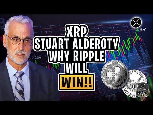 XRP RIPPLE: Stuart Alderoty Shows Us Why Ripple Will Win |Digital Outlook |Stuart Alderoty statement