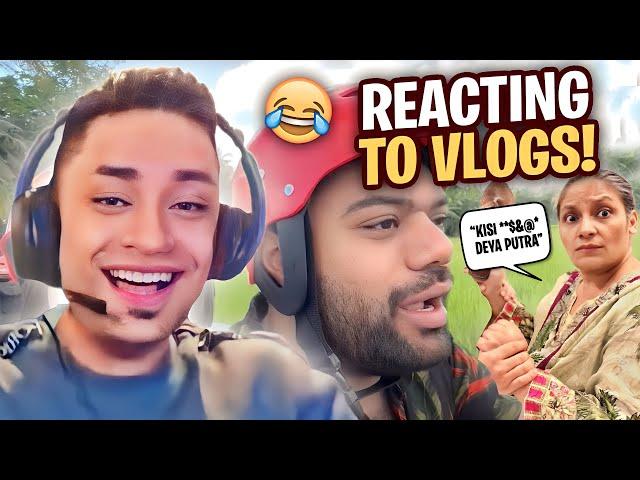 REACTING TO PAKISTANI VLOGGERS #3  ft DUCKY BHAI & BABA OP - MRJAYPLAYS